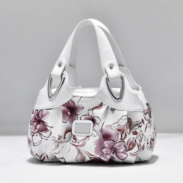 "Spring Petals" Floral Shoulder Bag