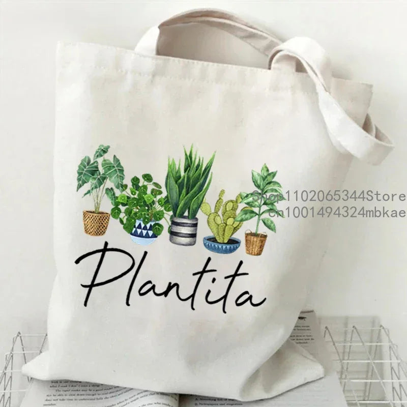 "Just One More Plant" Canvas Tote