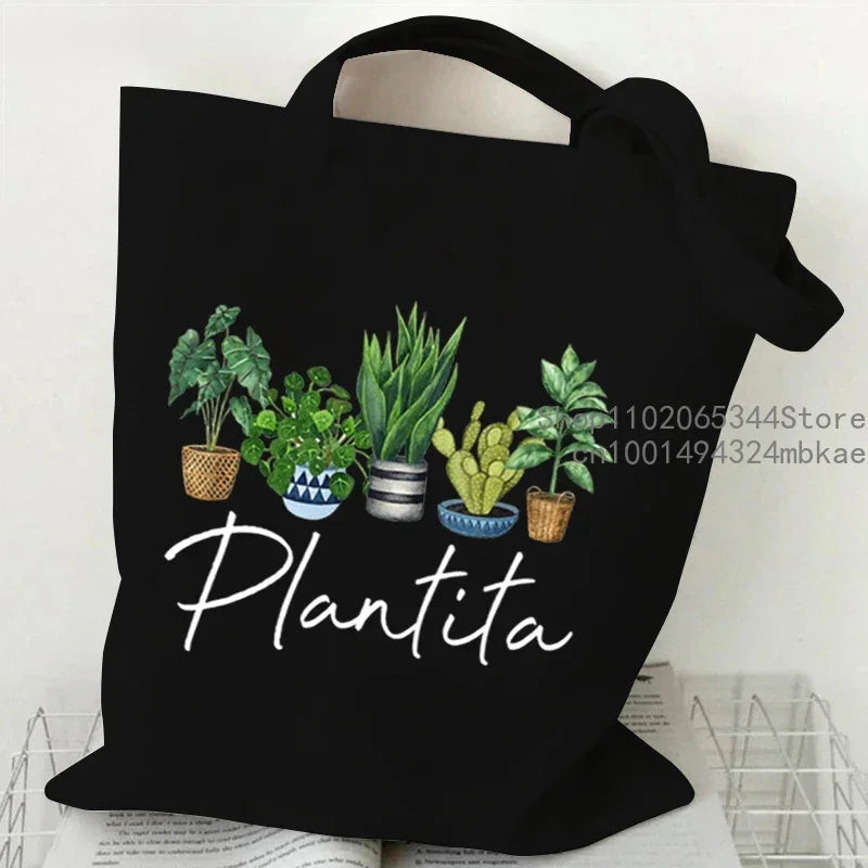 "Just One More Plant" Canvas Tote