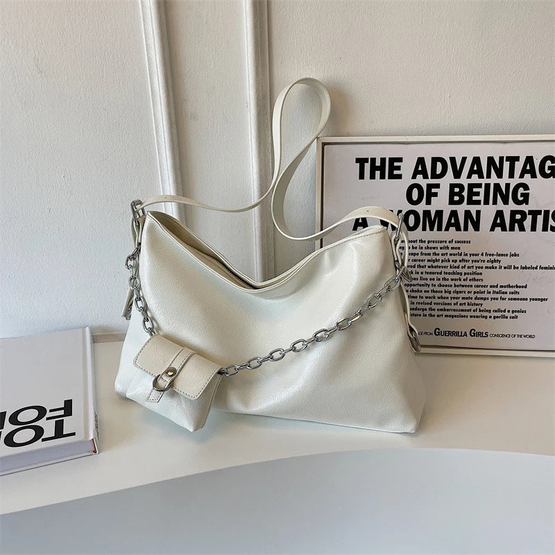 "Everyday Luxe" Chain Shoulder Bag