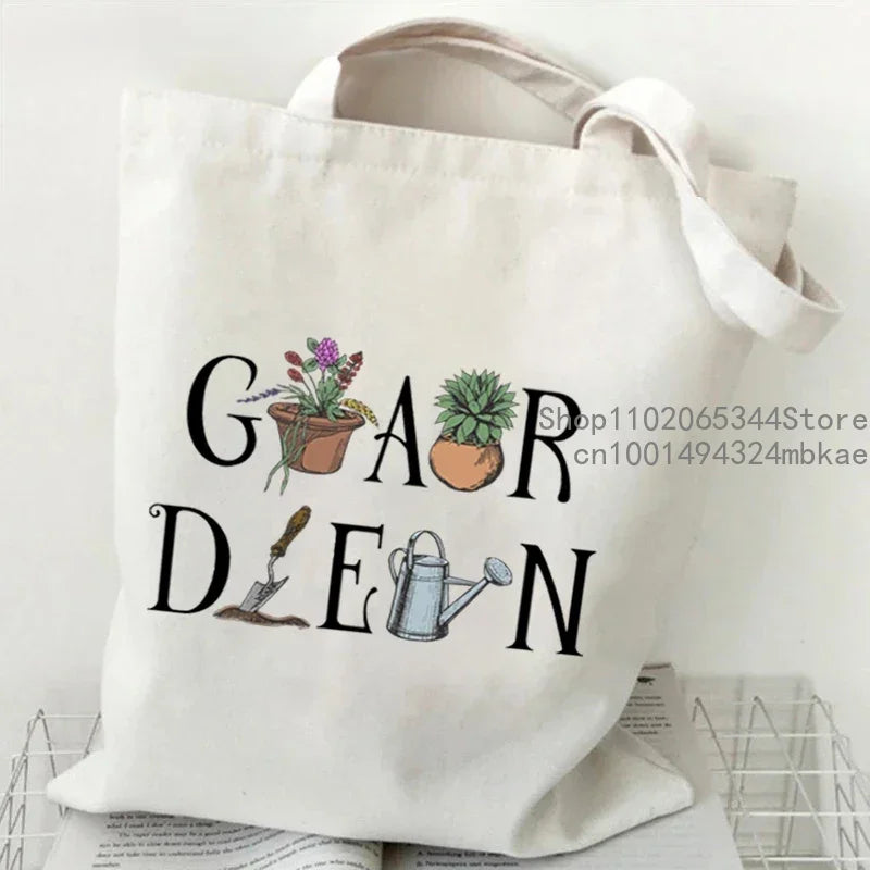 "Just One More Plant" Canvas Tote