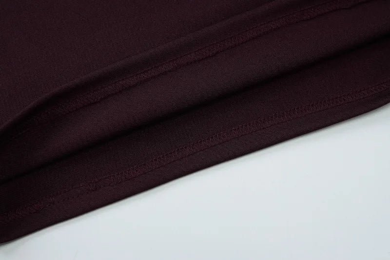 Trendix Tassel Tops 2 Piece Sets Women Sexy Off Shoulder Slim Pullover Crop Tops And Solid High Waist Sheath Skirt Suits Femme