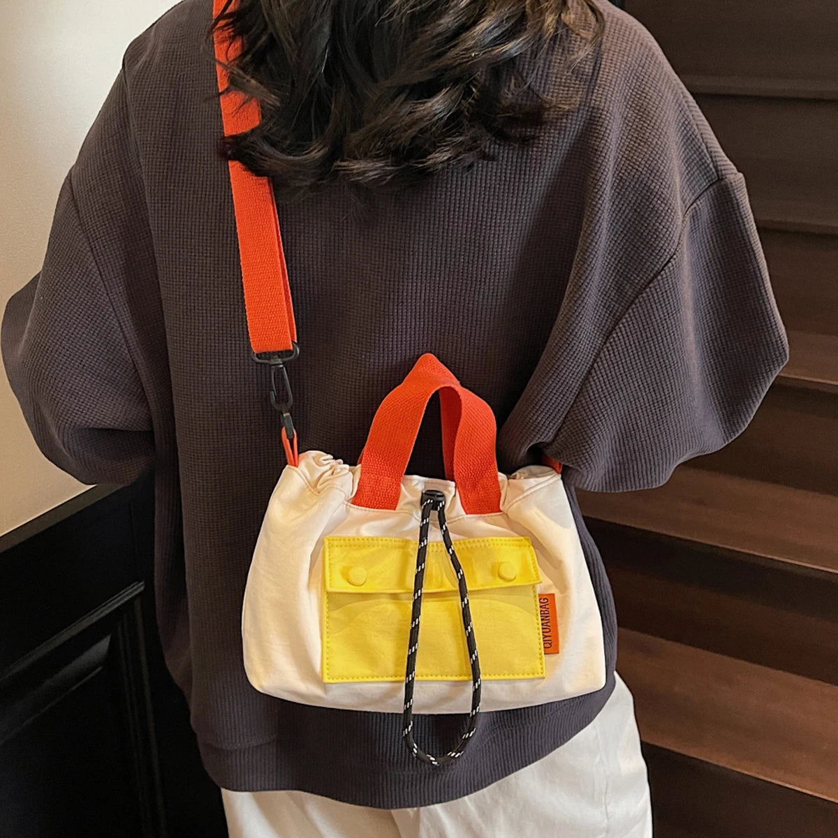 "The Everyday" Color-Block Hobo