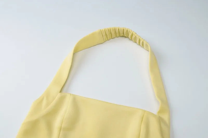 Trendix Fashion Elegant Maxi Dress For Women Summer Sleeveless High Waist Off Shoulder Long Dresses Street Casual Party Dress