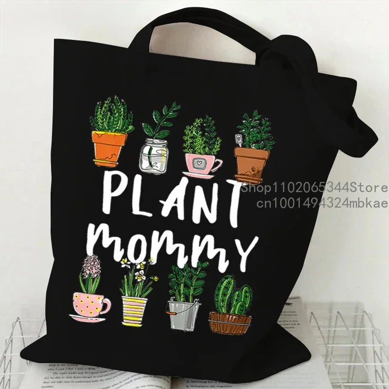 "Just One More Plant" Canvas Tote