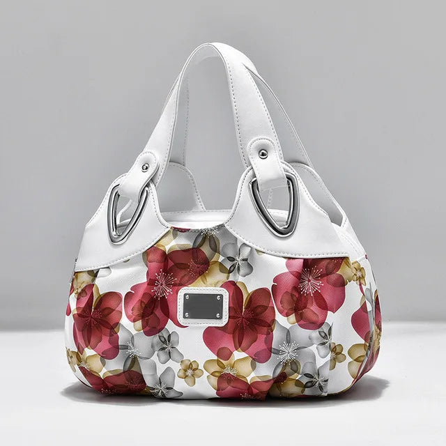 "Spring Petals" Floral Shoulder Bag
