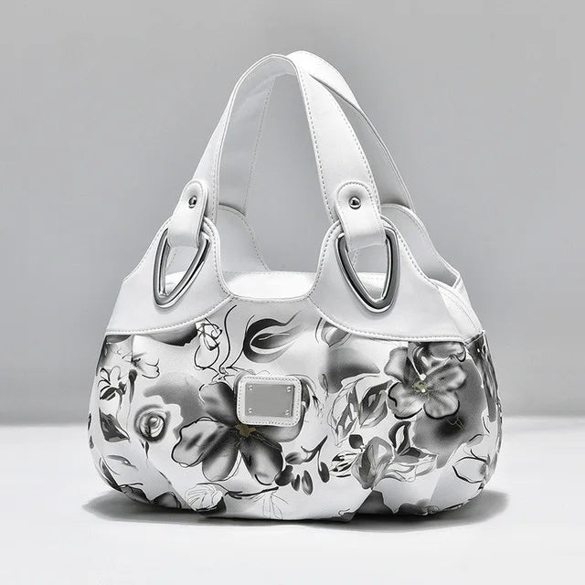 "Spring Petals" Floral Shoulder Bag