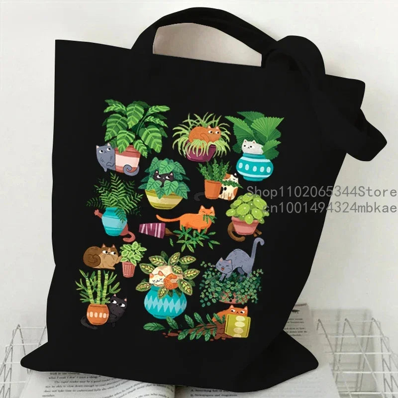 "Just One More Plant" Canvas Tote