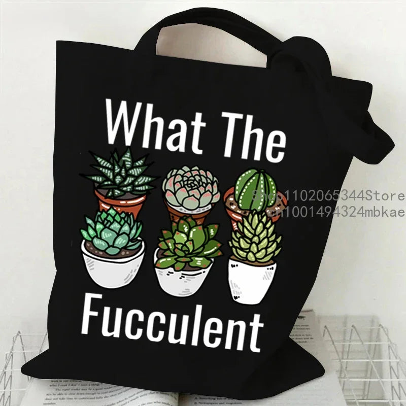 "Just One More Plant" Canvas Tote