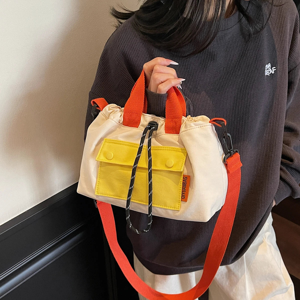 "The Everyday" Color-Block Hobo